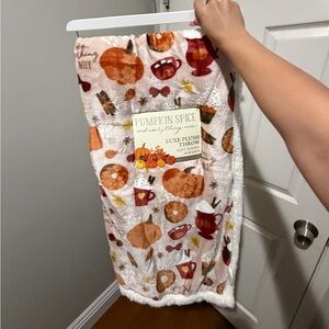 Pumpkin Spice Luxe Plush Skirt - Orange